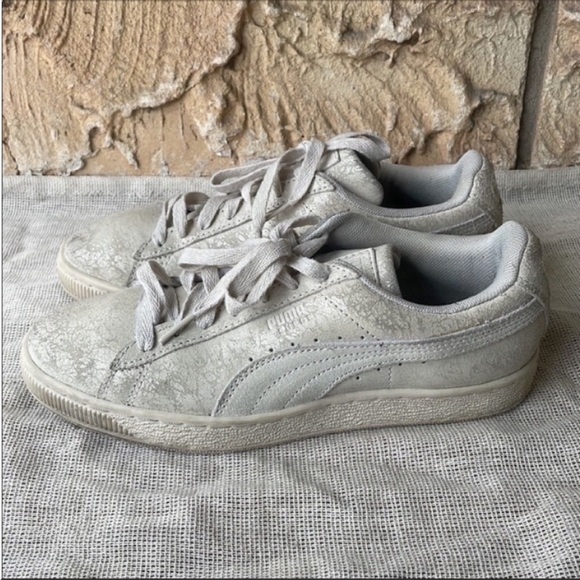 Puma Suede Remaster Classic off white Size 7 Classic Retro Vintage Look - Picture 10 of 16
